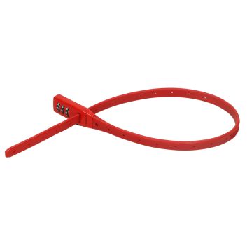 Kabel zamka szyfrowy czerwony