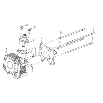 Cylinder 3B3 50 cm3 (Euro 4; po 2018 r.)