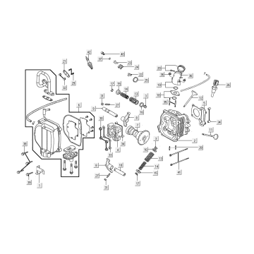 Cylinder Kymco Like od 2018-Cilinder Kymco Like vanaf 2018 zwart
