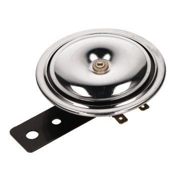 Horn 12V silnik duży chrom