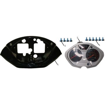 Cockpit-Teller Chiny Touring czarny