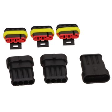 Zestaw wtyczek wędkarskich (SUPERSEAL) 9-częściowy WR ELEC