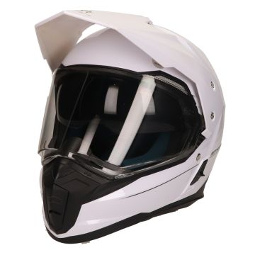 Kask krzyżowy MT Synchrony Duo sport biały