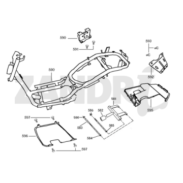 Różne części BTC Riva Sport czarny