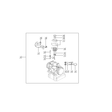 ECU Kymco Carry 4-suwowy wtrysk euro4 połysk czarny