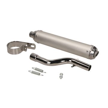 Tylny tłumik (wyprodukowany w UE) sportowy Honda MT5/MT8 aluminium Jamarcol