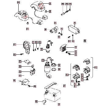 Elektra Tomos QUADRO E-START (25-45KMH) (K8-L0)