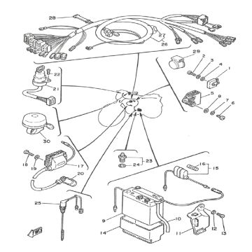 Elektra Yamaha DT-50 MX