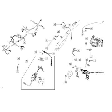 części elektryczne AGILITY CITY 16 4T 150