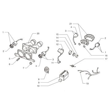 Części elektryczne Beta Ark-Tribe AC biały 2009 2-suwowy 25