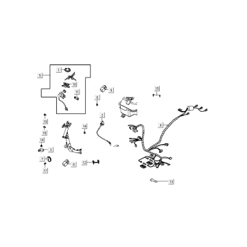 Części elektryczne Kymco Agility Delivery 4-suwowy euro4 biały