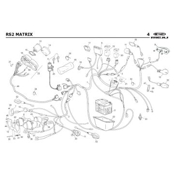 Części elektryczne Rieju Rs2 żółty 2005 2-suwowy