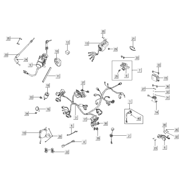 Części elektryczne Kymco E-Vitality