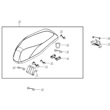 Seat Kymco E-Vitality