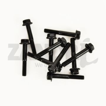 FLENS/RAMA/ŚRUBY SW10 M6x40mm długość CZARNE 10 sztuk