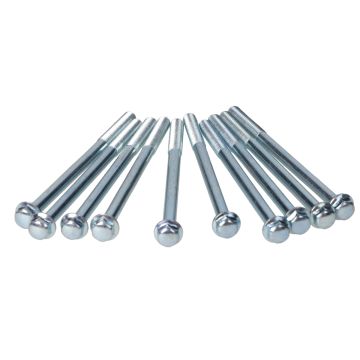 Śruby skrzyni korbowej M6x100 blank 10 sztuk SW 8