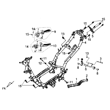 Ramka Sym Jet 4 (R086) czerwony 