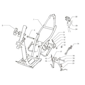 Ramka Beta Ark-k AC czarna 2008 2-suwowa