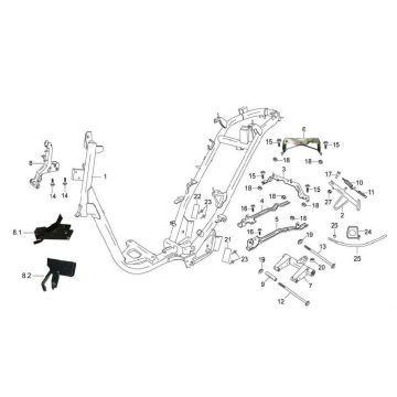 Ramka China Filly 4-suwowy