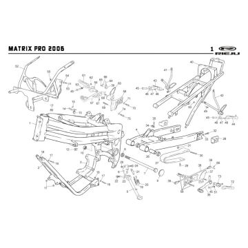 Ramka Rieju Rs2 pro zielona 2009 2-suwowa
