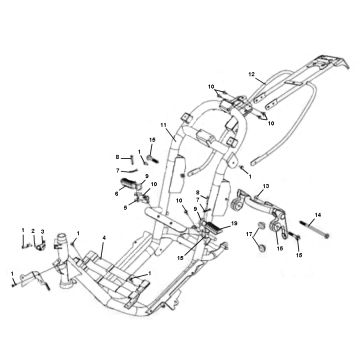 Ramka Viraggio Sensa 4-suwowa