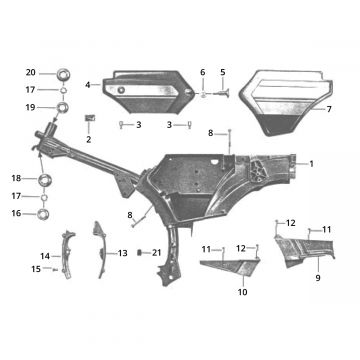 Rama Zundapp GTS 50 517-40L5