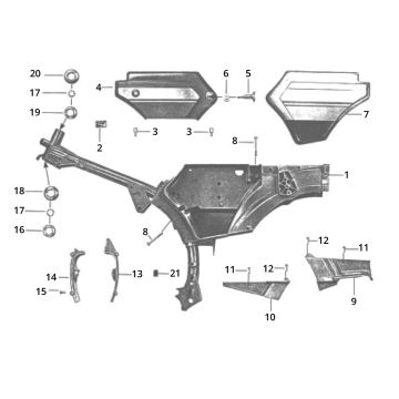 Rama Zundapp C50 Sport 517-21L0