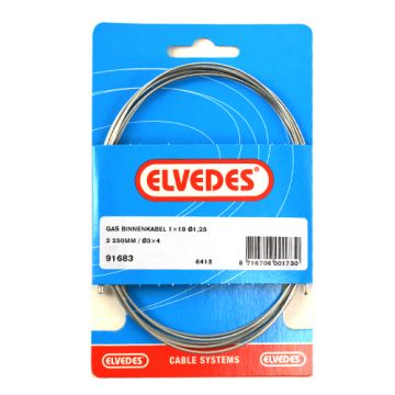 Kabel przepustnicy w uniwersalnym 2,10 m Elvedes