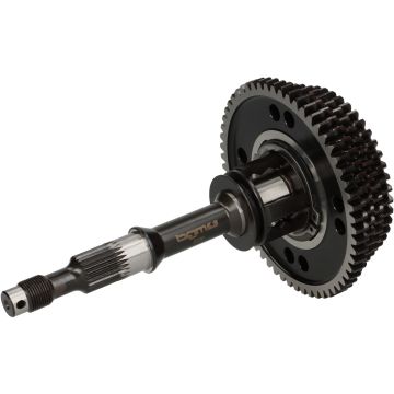 Versnellingsbak (versnellingen inclusief hoofdas) BGM PRO Vespa Smallframe,4 versnellingen 58,54,50,46 tanden,Vespa PK S,PK XL1,PK XL2,ETS,V50 (V5A1T > nr. 69444),Special,Elestart,PV125 ,ET3