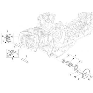 Piaggio Liberty 125 4-suwowy 3V IE ABS pomoc w równoważeniu grupy (IGET Euro 5)