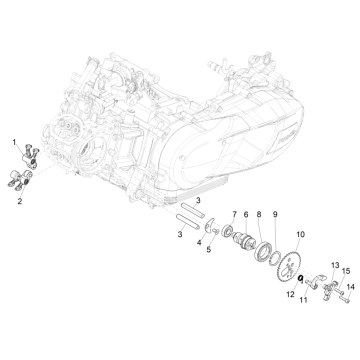 Wsparcie bilansowania grupowego Vespa GTS 125 4T E5 ABS 2021 (EMEA)