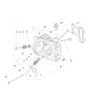 Kierownik grupy Piaggio Liberty 50 4-suwowy (IGET Euro 4)