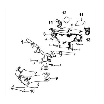 Kierownica Peugeot Django Chocolate K2 Kierownica Peugeot Django Chocolate K2