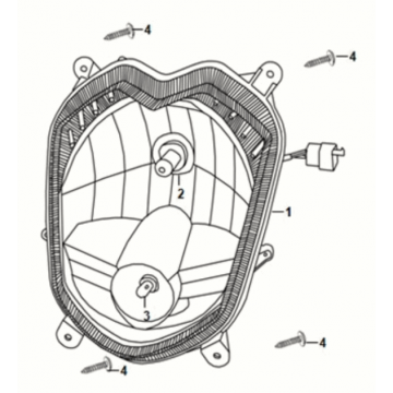 Lampa czołowa Sym Orbit III 50 E5
