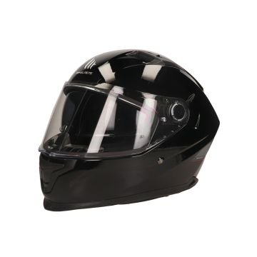 MT Braker SV kask pełnotwarzowy połysk czarny