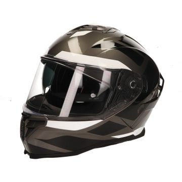 Kask Integral Vito Presto tytan/czarny/bialy polysk