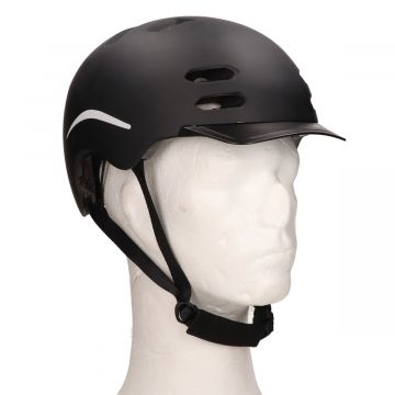 Kask Speed Pedelec Edge Urban czarny bawełna