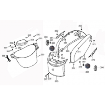 Kaplice Helmbak-Benzhou YY50QT-15 brązowy Kaplice Helmbak-Benzhou YY50QT-15 brązowy