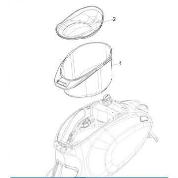 Skrzynka na kask Vespa Sprint 125 4T 3S IE ABS 