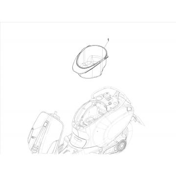 Pudełko na kask Vespa Elettrica 25/KMH SCH E5 2021 (EMEA) 