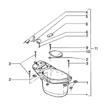 Kask Box Gilera Runner 180cc FXR 2-suwowy