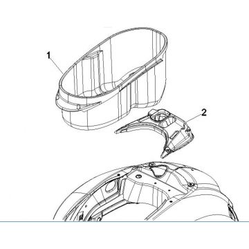 Taca na kask Vespa GTV 250 4T 4V IE 