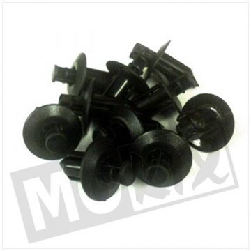 TINANY PAZNOKCI PLASTIK CZARNY 8.0mm