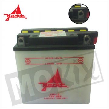 Akumulator CB 9-B (YB 9-B) 137x77x138