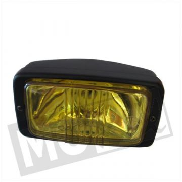 REFLEKTOR UNIWERSALNY PROSTOKĄTNY 14cm GUIA CZARNO-ŻÓŁTY
