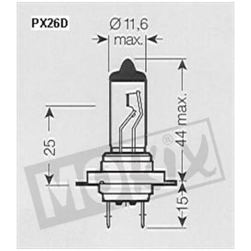 Żarówka PX26d H7 55W