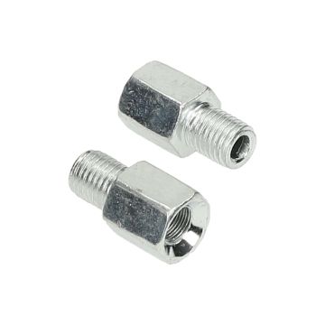 Zestaw adapterów lusterko m8—>m10 2szt
