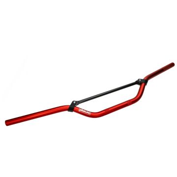 kierownica+wrzeciono aluminium krzyż/sm 22mm czerwony Yasuni pro race