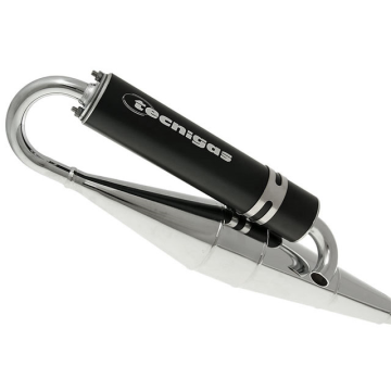 Wydech Kymco Super 9/Vitality 2-suwowy chrom Tecnigas Next-R