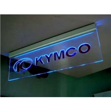 Pudełko świetlne Kymco neonowe światło